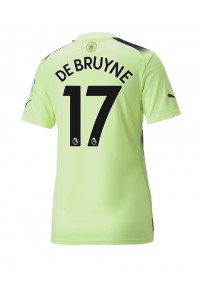 Manchester City Kevin De Bruyne #17 Fotballdrakt Tredje Klær Dame 2022-23 Korte ermer